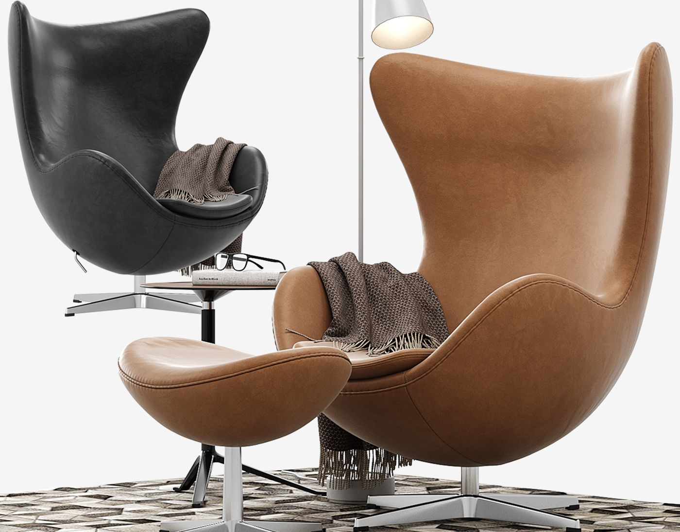 Egg lounge chair