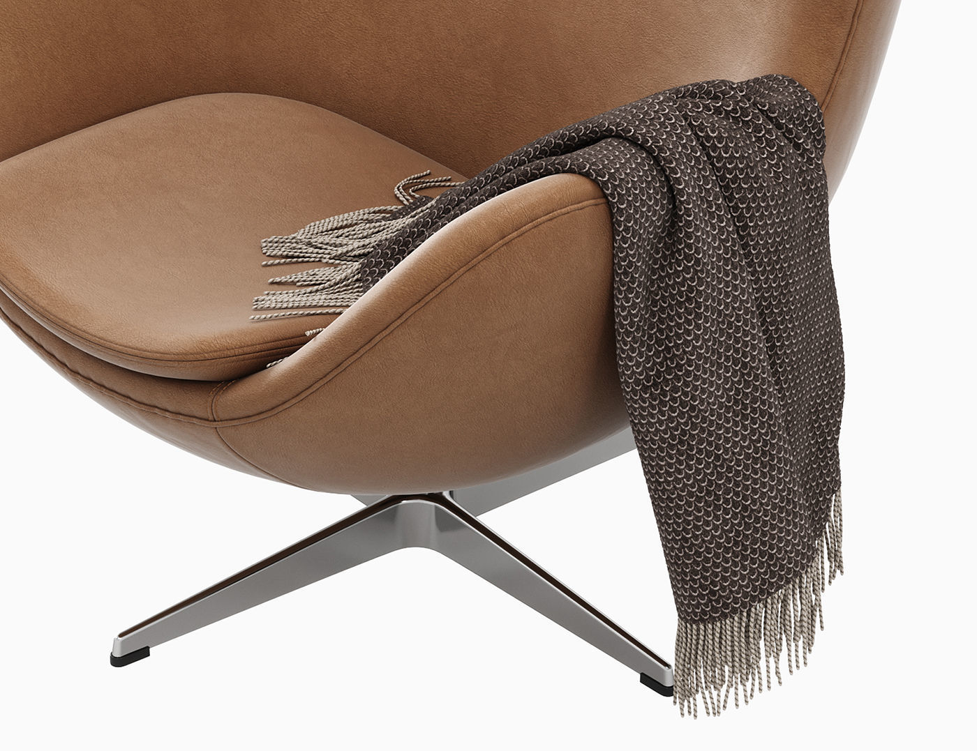  Egg lounge chair  3D model_10