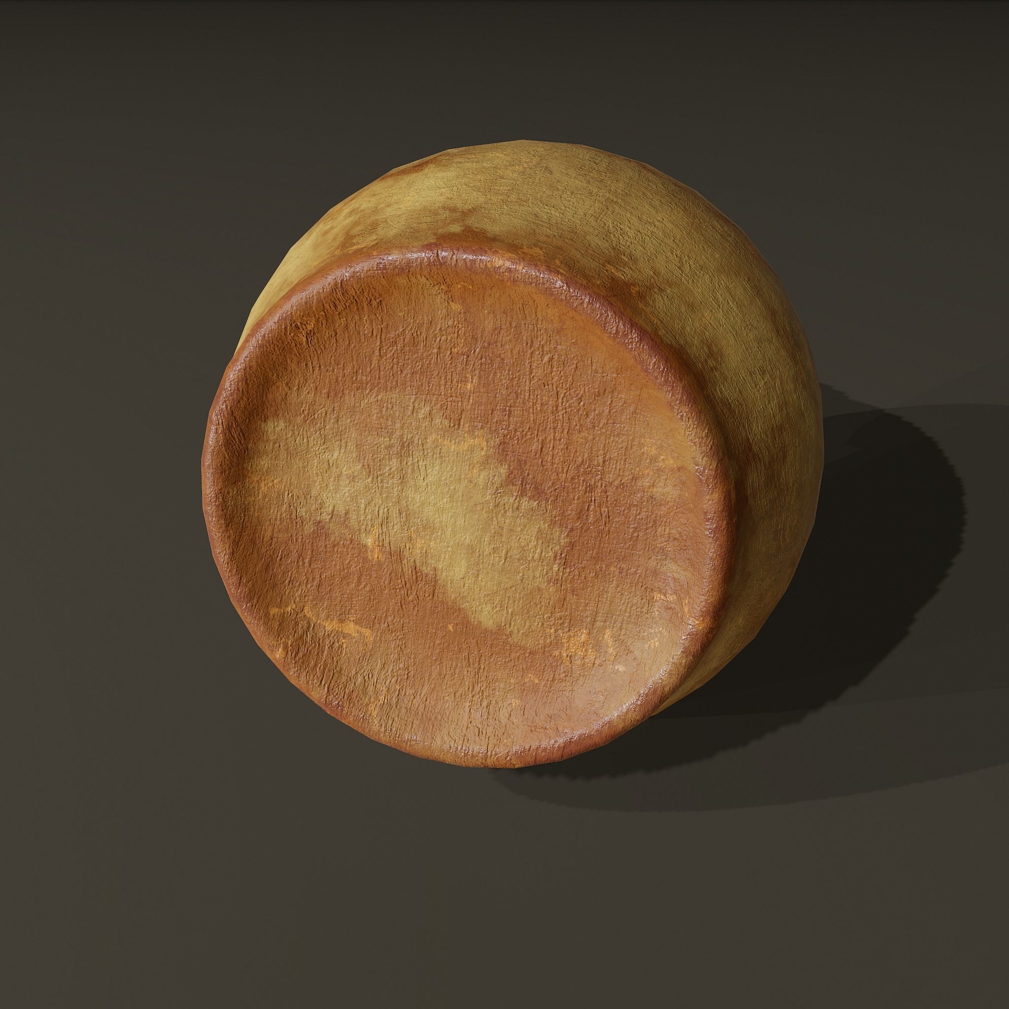 Ancient Terracotta Jar Low-poly 3D model_14