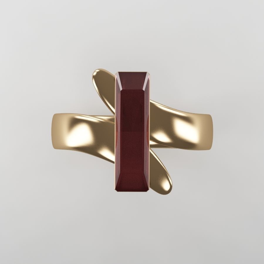 Jewel ring 01 3D model_3