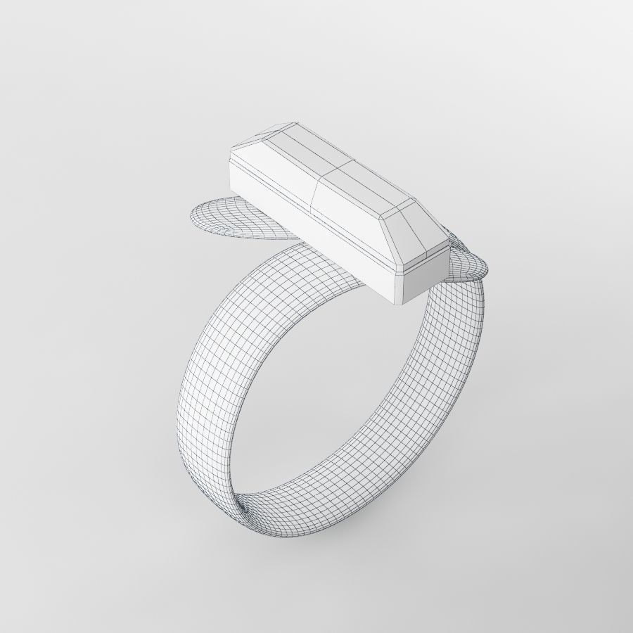Jewel ring 01 3D model_5