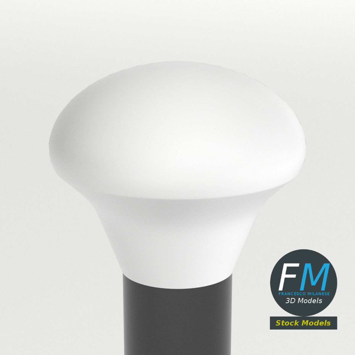 Cabaret dance cane stick 3D model_4