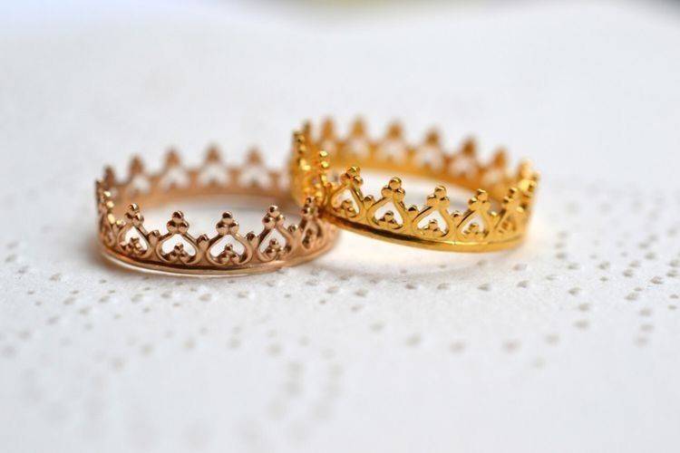 Crown Ring 02 3D print model_1