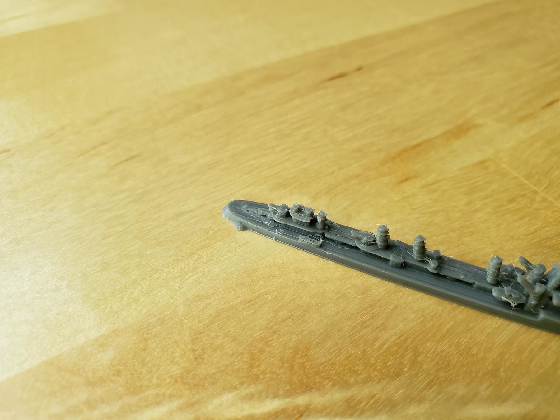 French Guepard Class Destroyer Warship 3D print model_6