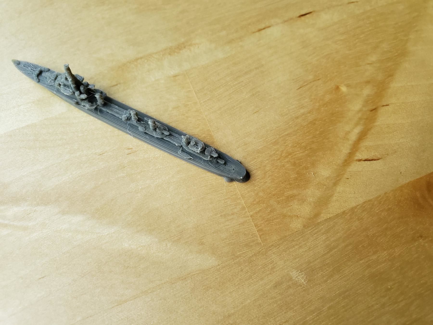 French Guepard Class Destroyer Warship 3D print model_10