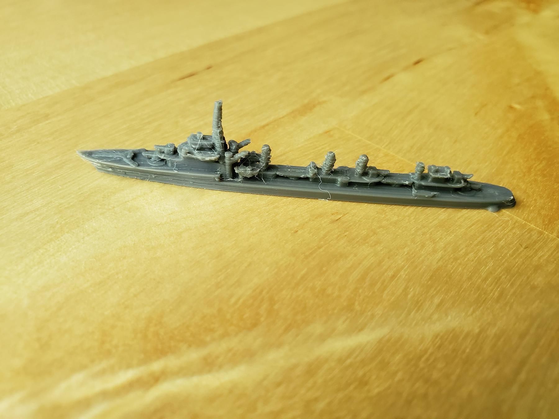 French Guepard Class Destroyer Warship 3D print model_12