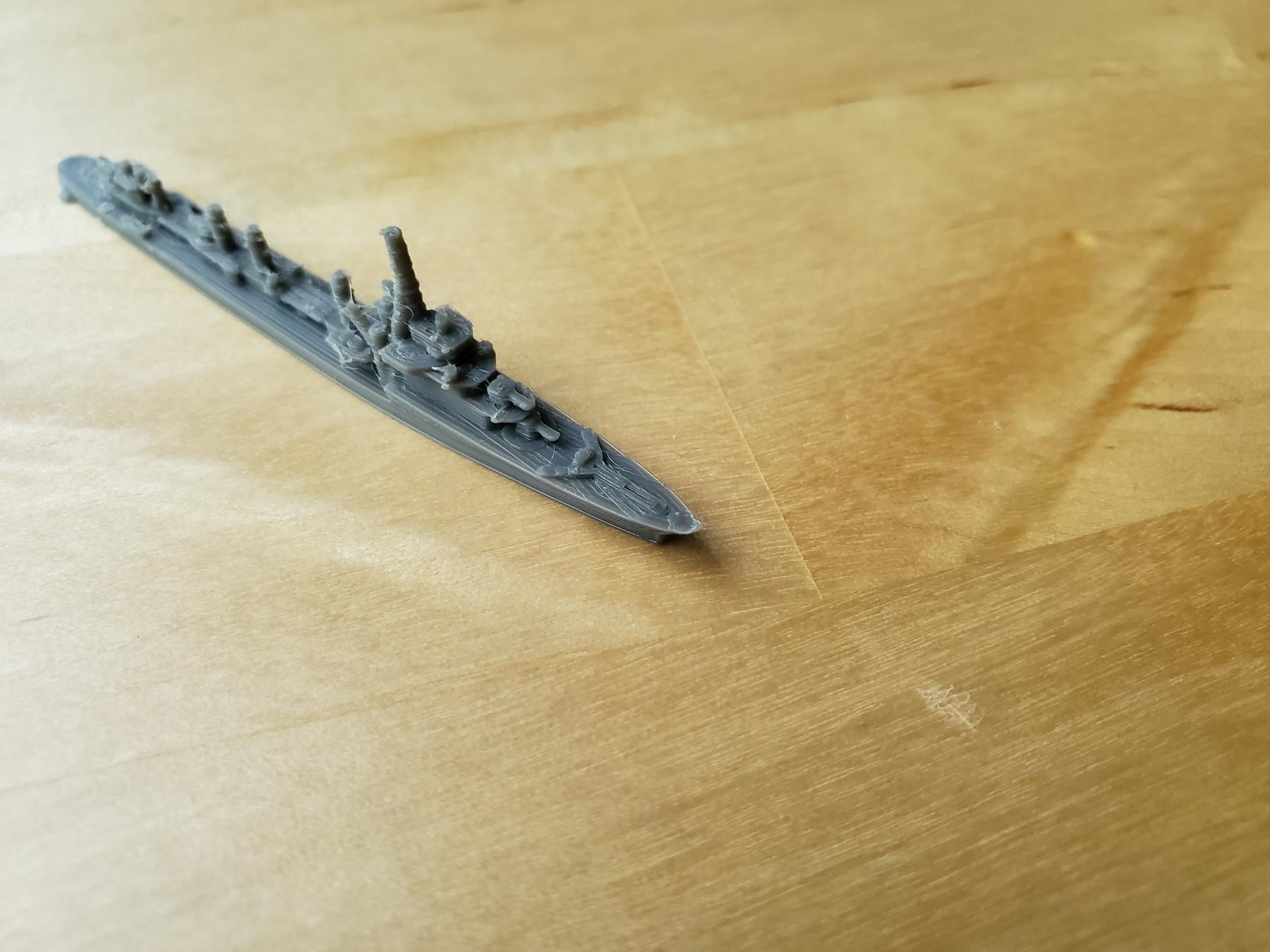 French Guepard Class Destroyer Warship 3D print model_4
