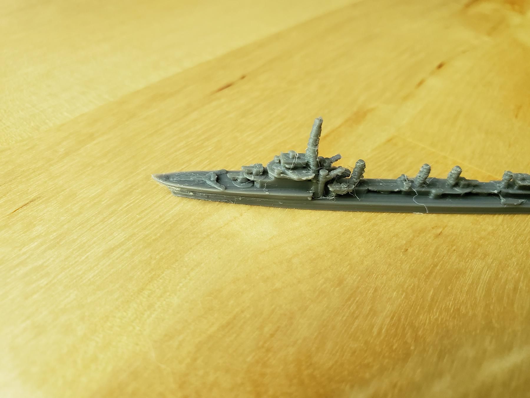French Guepard Class Destroyer Warship 3D print model_13