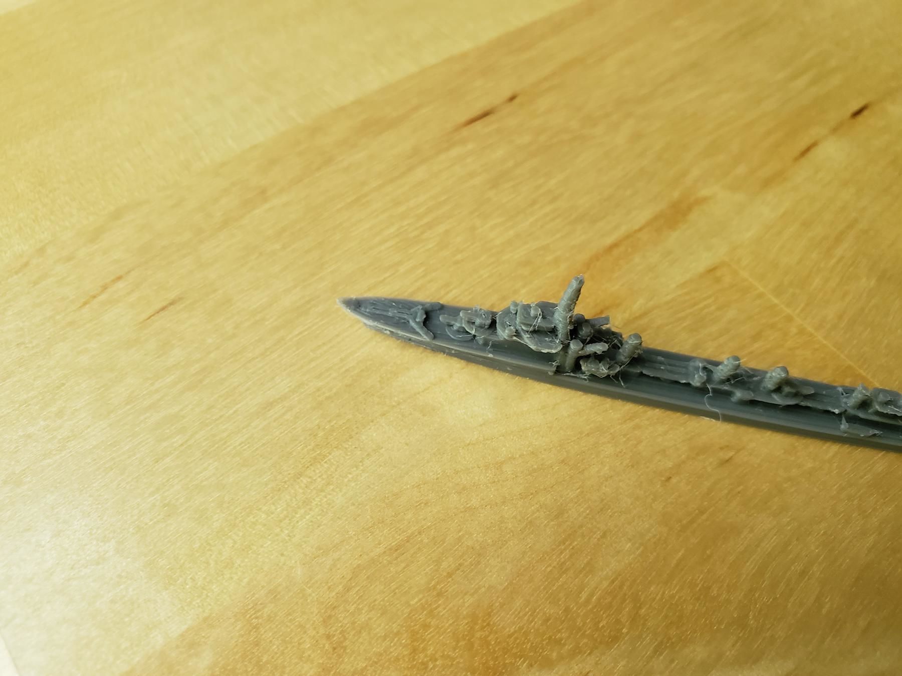 French Guepard Class Destroyer Warship 3D print model_11