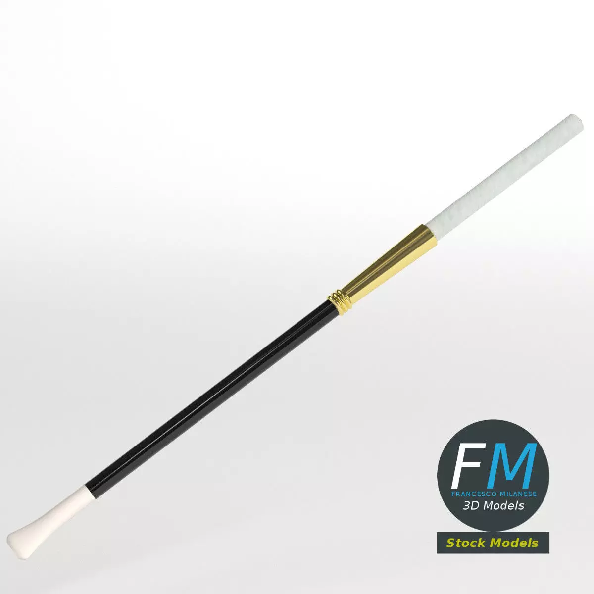 Cigarette holder 3D model_0