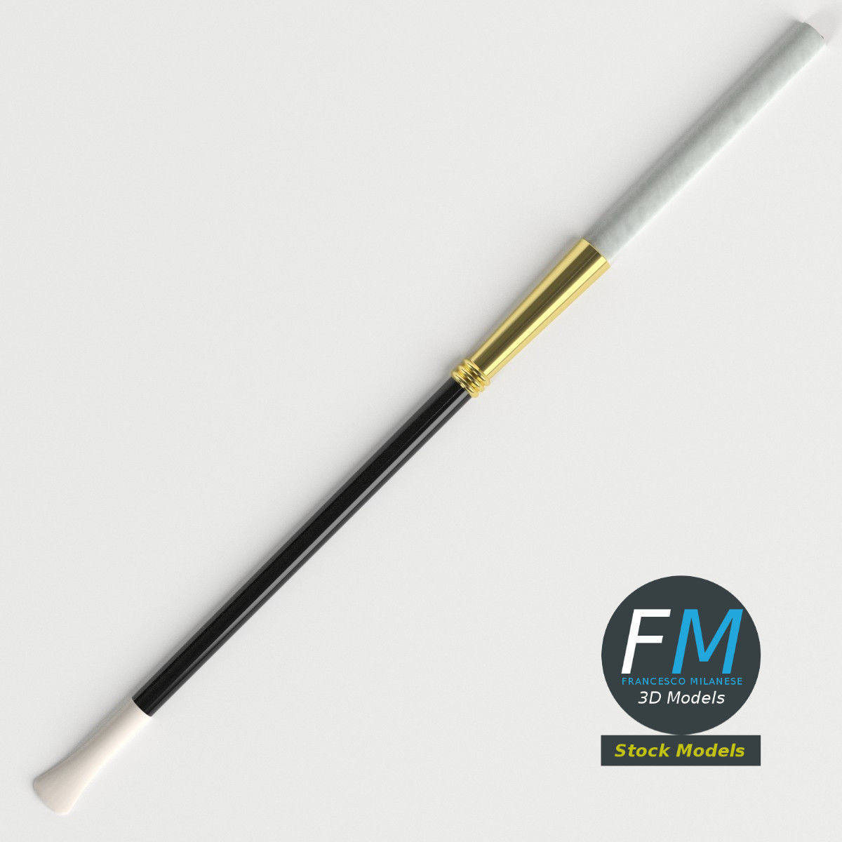 Cigarette holder 3D model_6