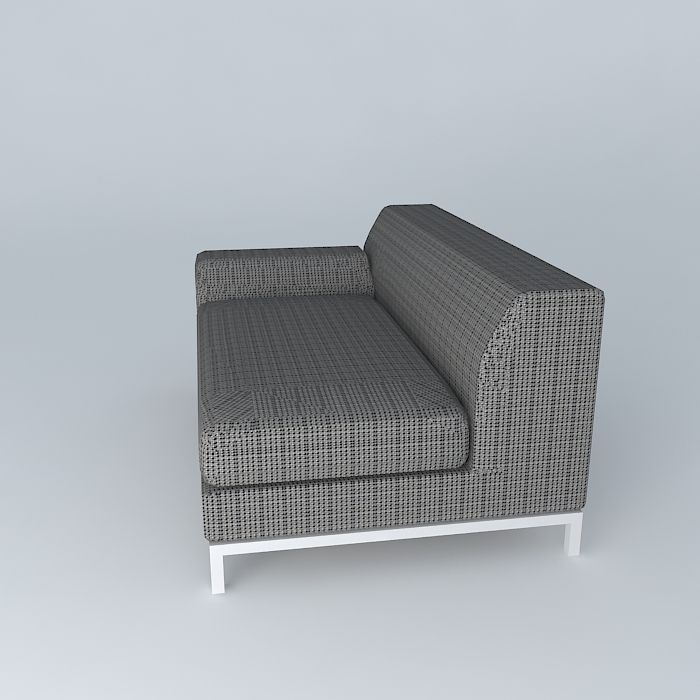 Kramfors Two seat sofa 3D model_2