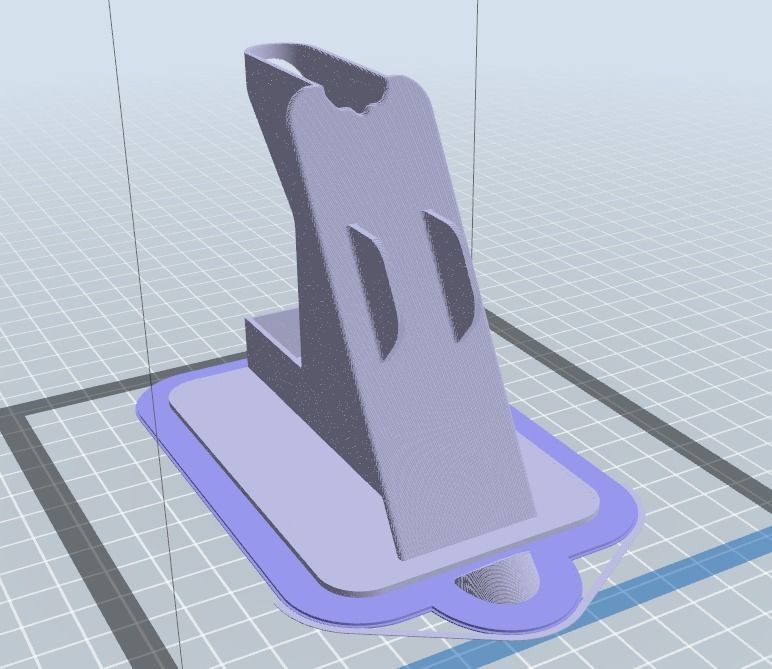 Airbrush Stand 3D print model_7
