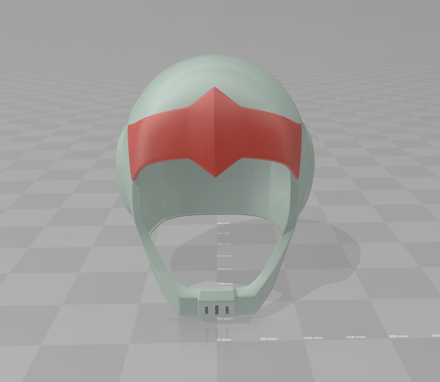 Gundam Zeon MS driver Helmet 3D print model_1