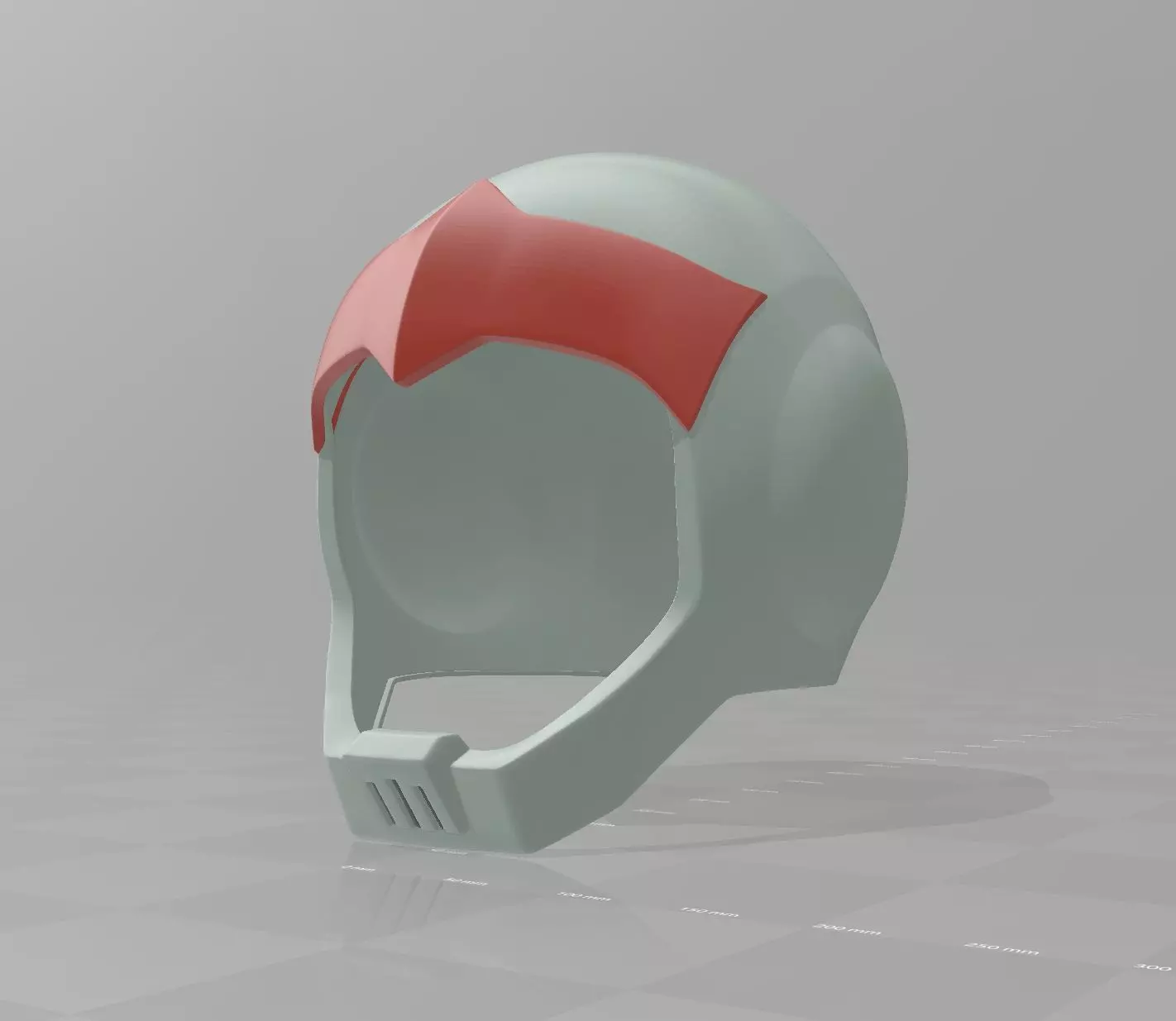 Gundam Zeon MS driver Helmet 3D print model_0
