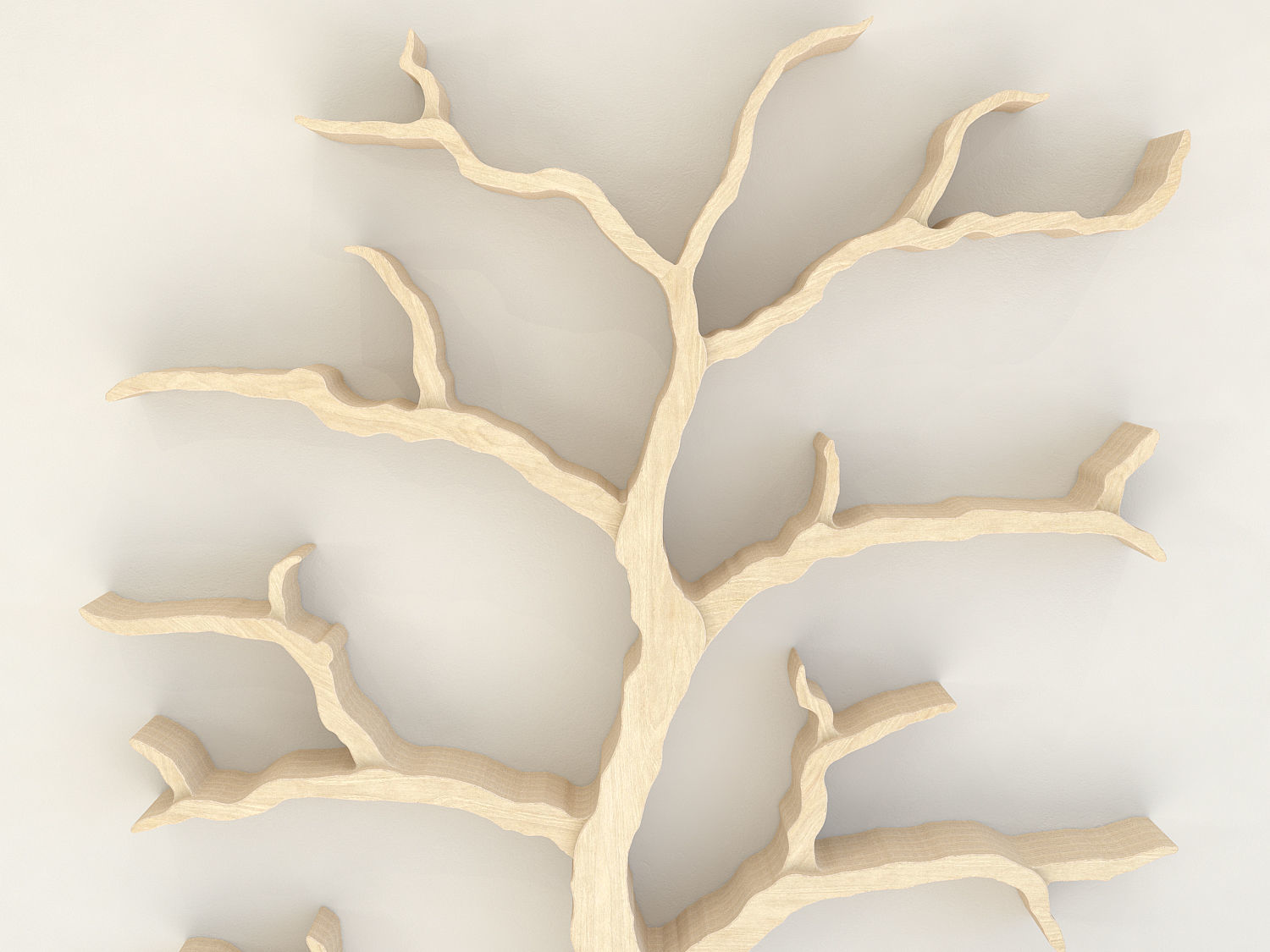 The Cotswold Elm Tree Shelf 3D model_3