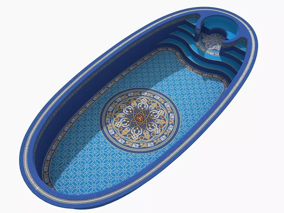 Swimming Pool 03 3D model