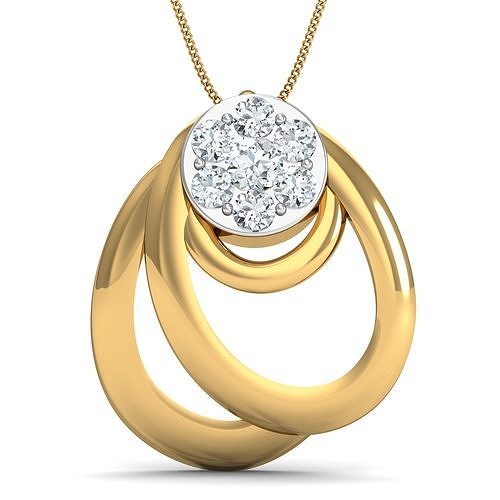 Desgined Fashion Pendant 3D print model