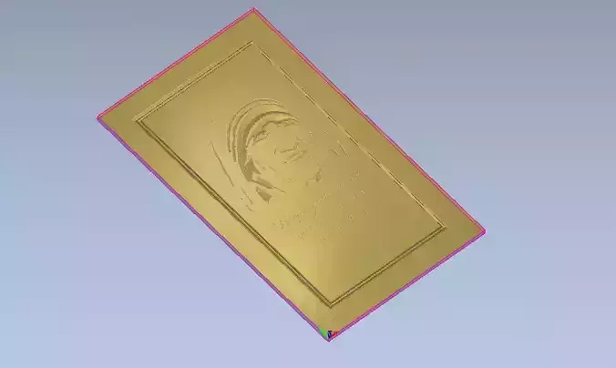 motherteresa door 3D print model