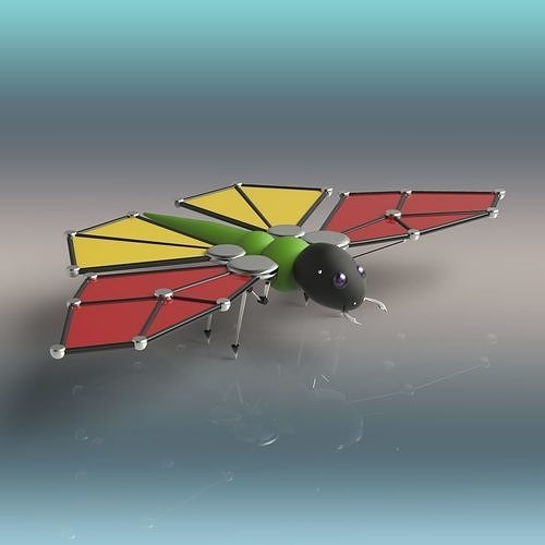 Butterfly Robot 3D model