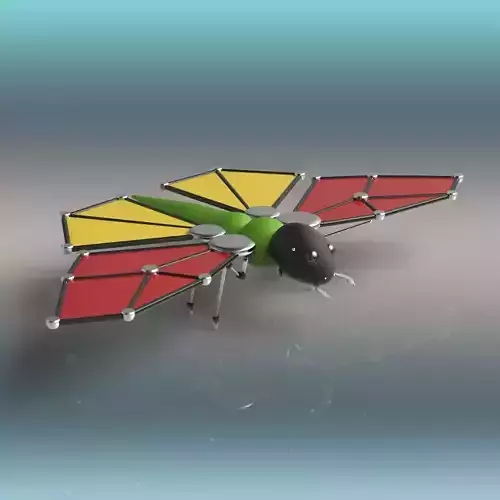 Butterfly Robot 3D model