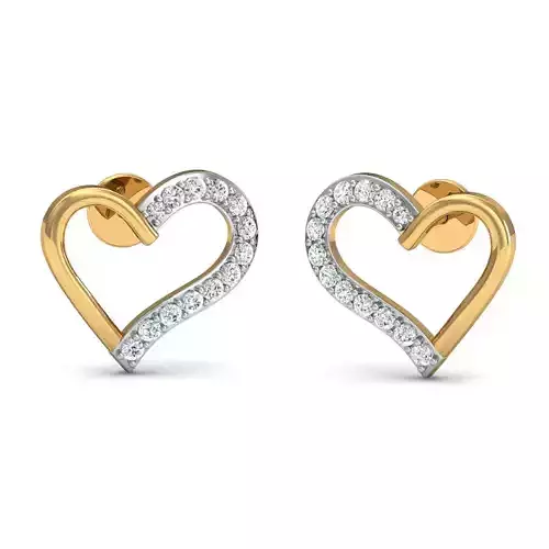 Heart Love Design Earring