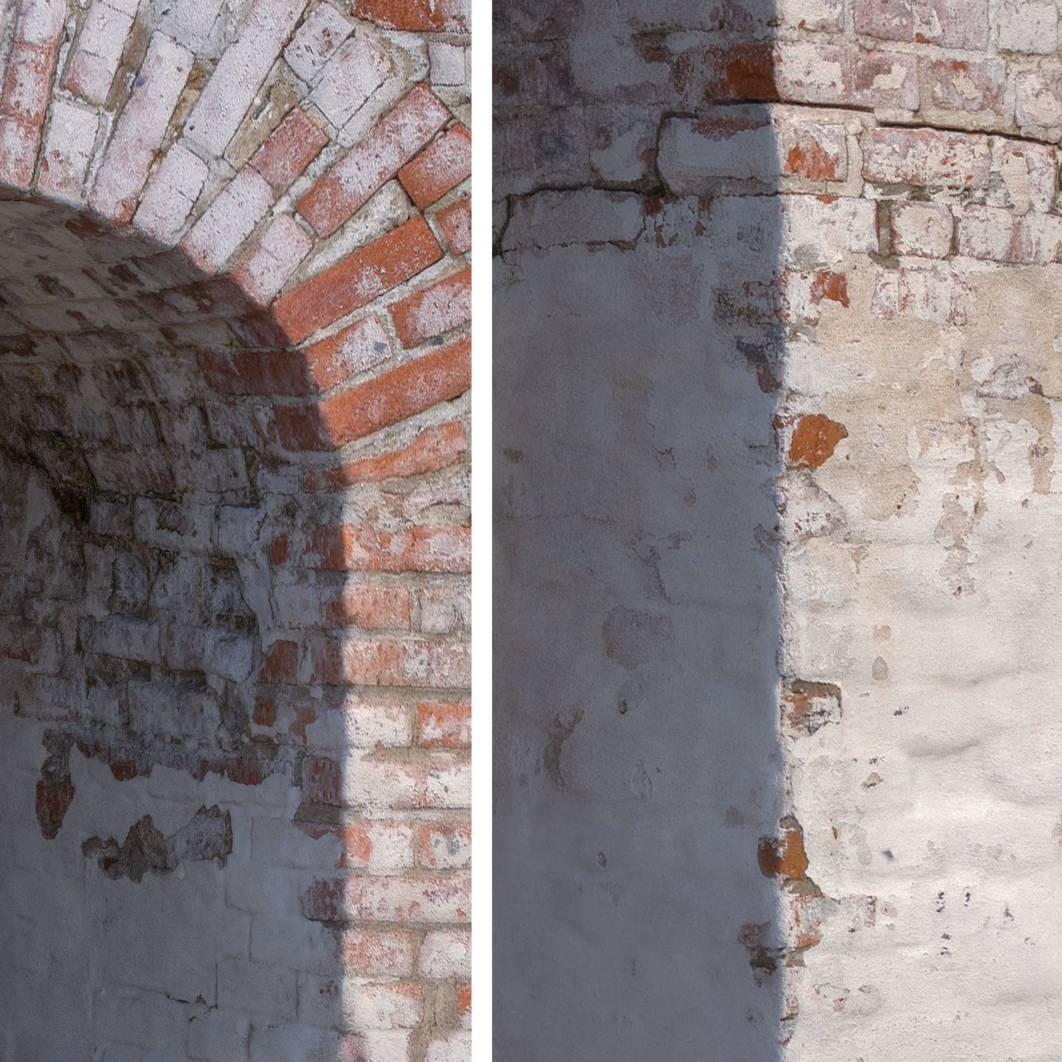 Wall with arch 1 3D model_4