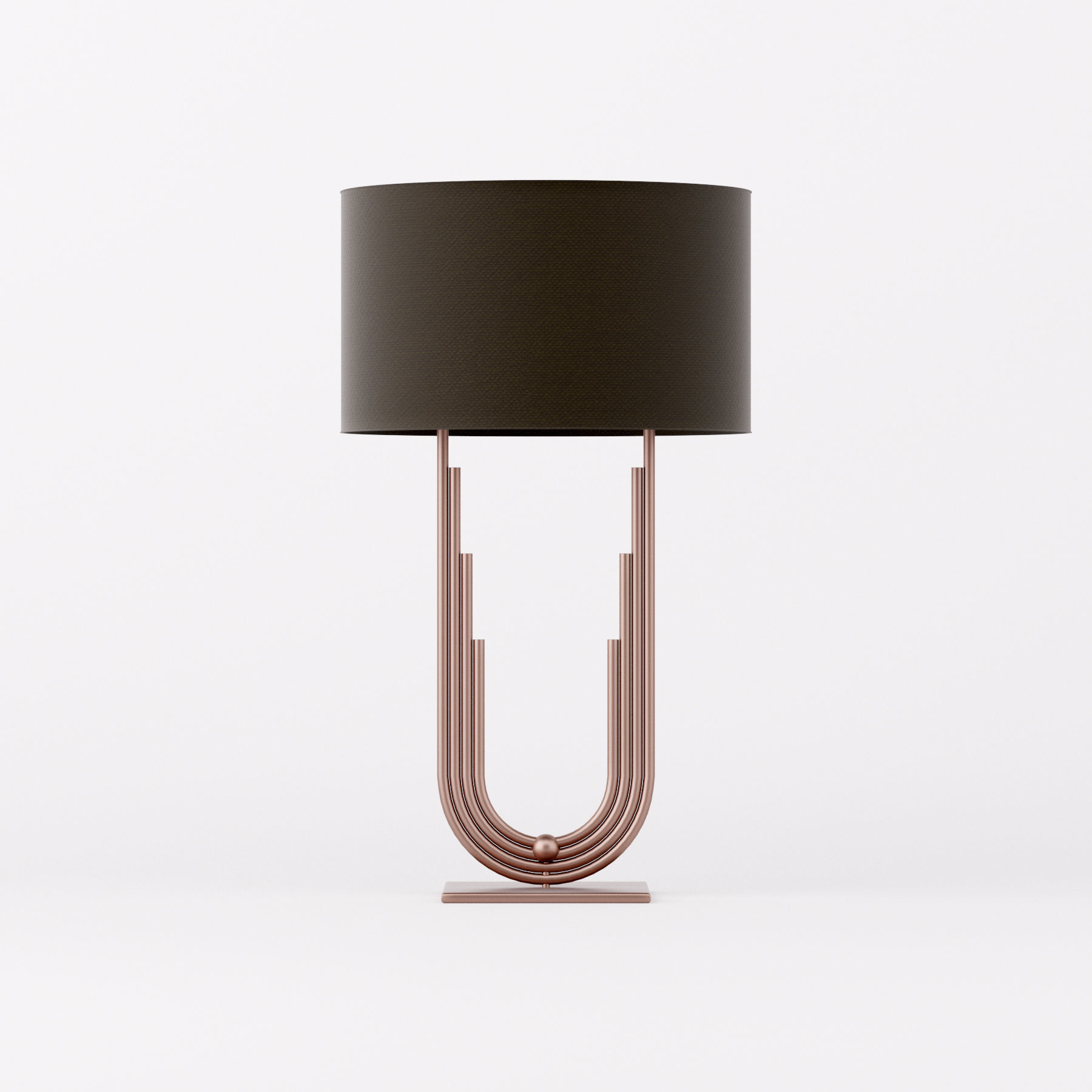 Lamp art deco 3D model_1
