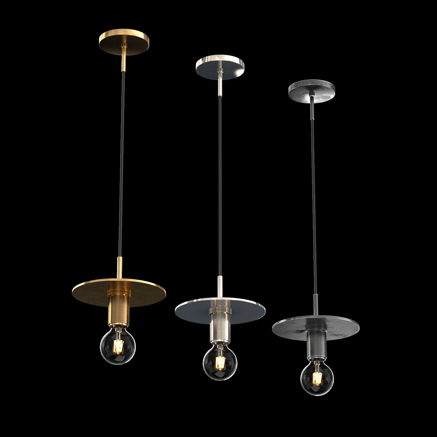 UTILITAIRE DISK PENDANT 3D model_1