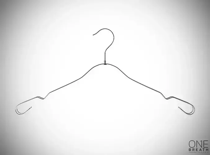 30cm Realistic Twin Metal Hanger for Dressing Shops 