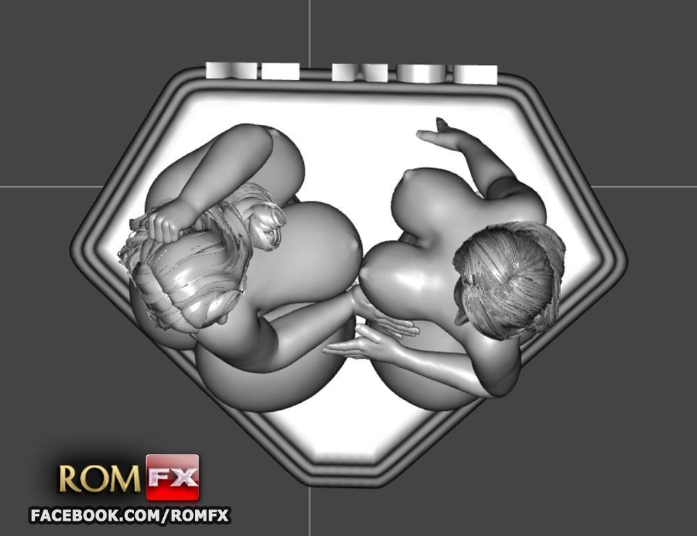 Angelina Castro and Sara Jay Double Pack 3D Figures Printables 3D print model_6