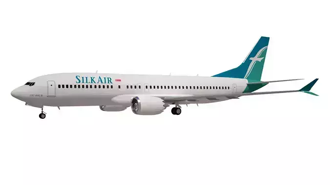 Silk Air Boeing  737 MAX 8