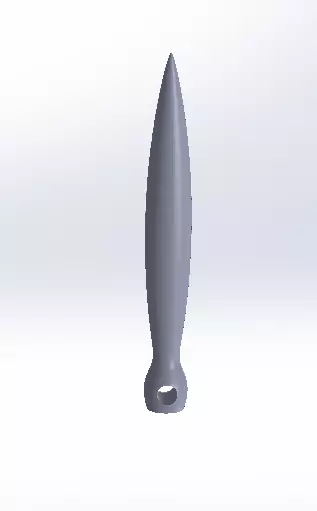 detailed  suppository 3D print model_0