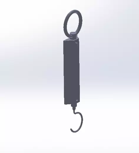 detailder hook 3D print model_0