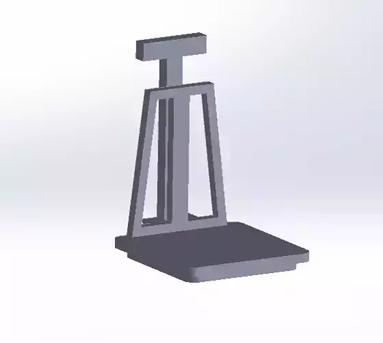 Detailed weighbridge 3D print model