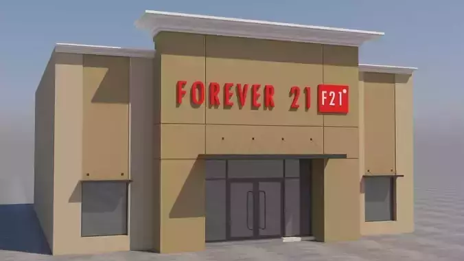 American Store Market 3D model