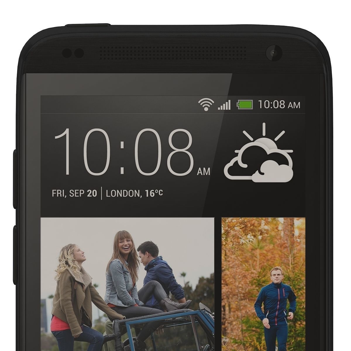 Htc Desire 601 Black 3D model_3