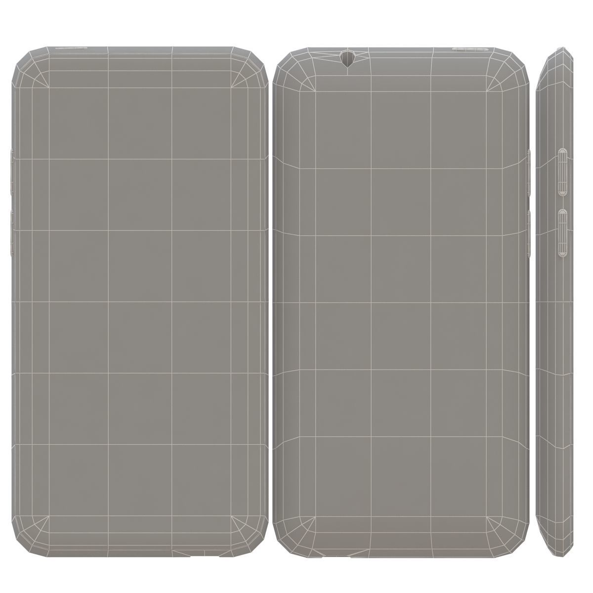 Htc Desire 601 Black 3D model_8