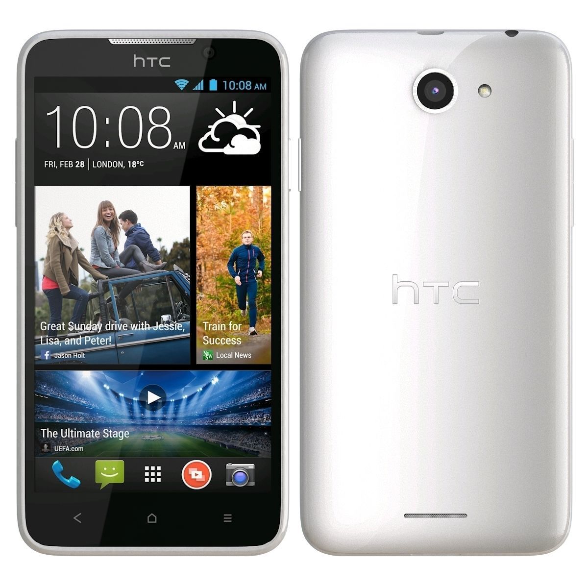 HTC Desire 516 White 3D model_1