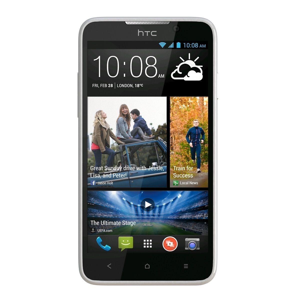 HTC Desire 516 White 3D model_2