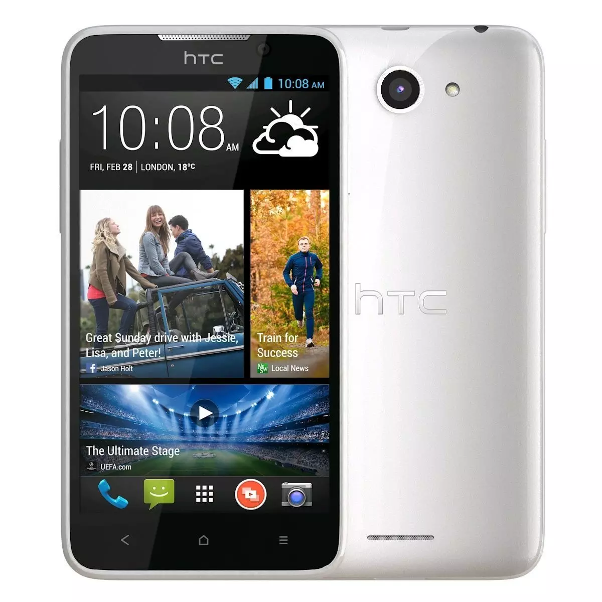 HTC Desire 516 White 3D model_0