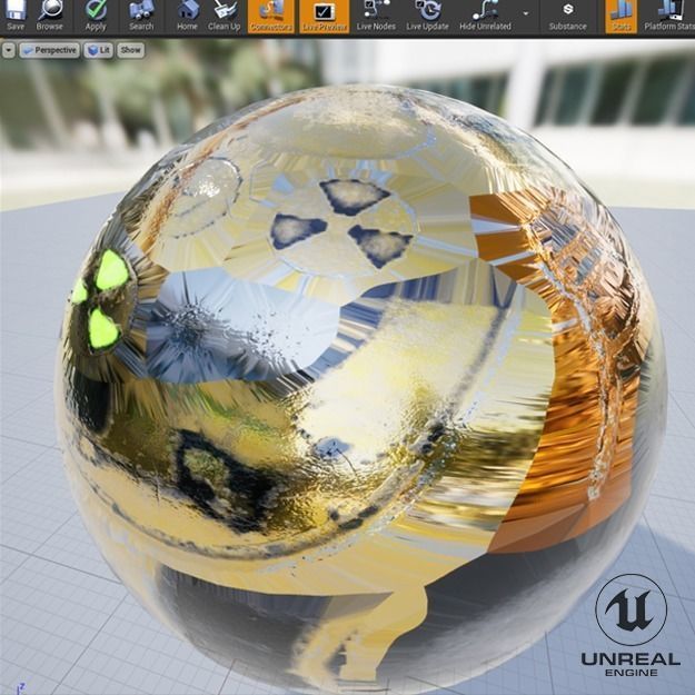 RPG Animset Steampunk Bear Fight and Movement Low-poly 3D model_13