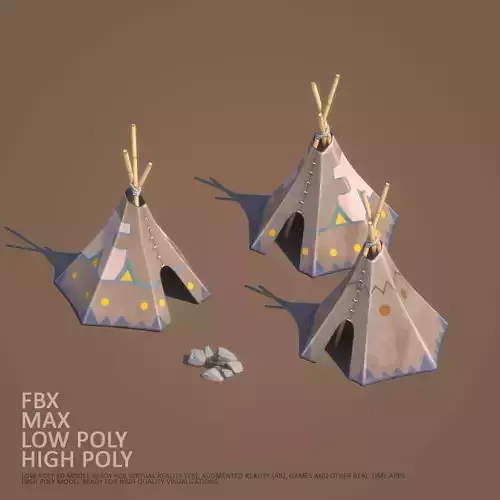 Indian village cartoon