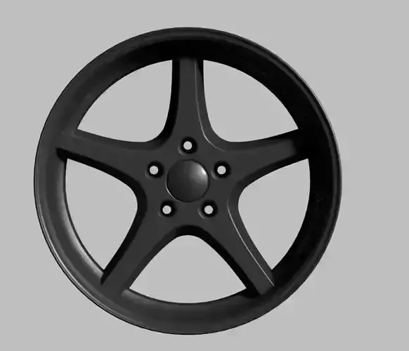Viva performance MK-18 Ocean Alloy rim 3D model