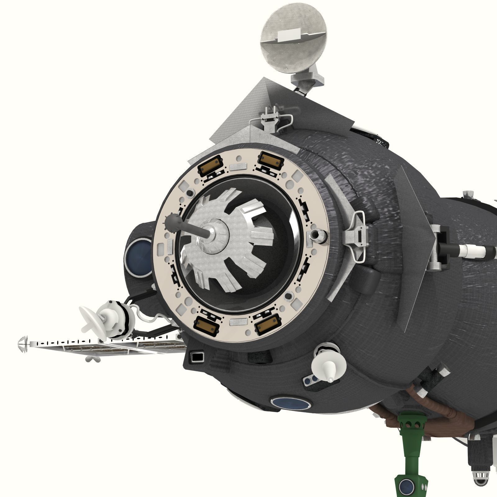 Spaceship Soyuz TMA 3D model_5
