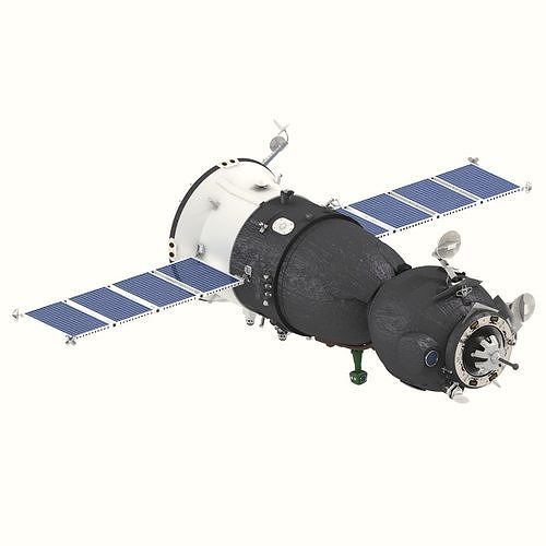 Spaceship Soyuz TMA 3D model