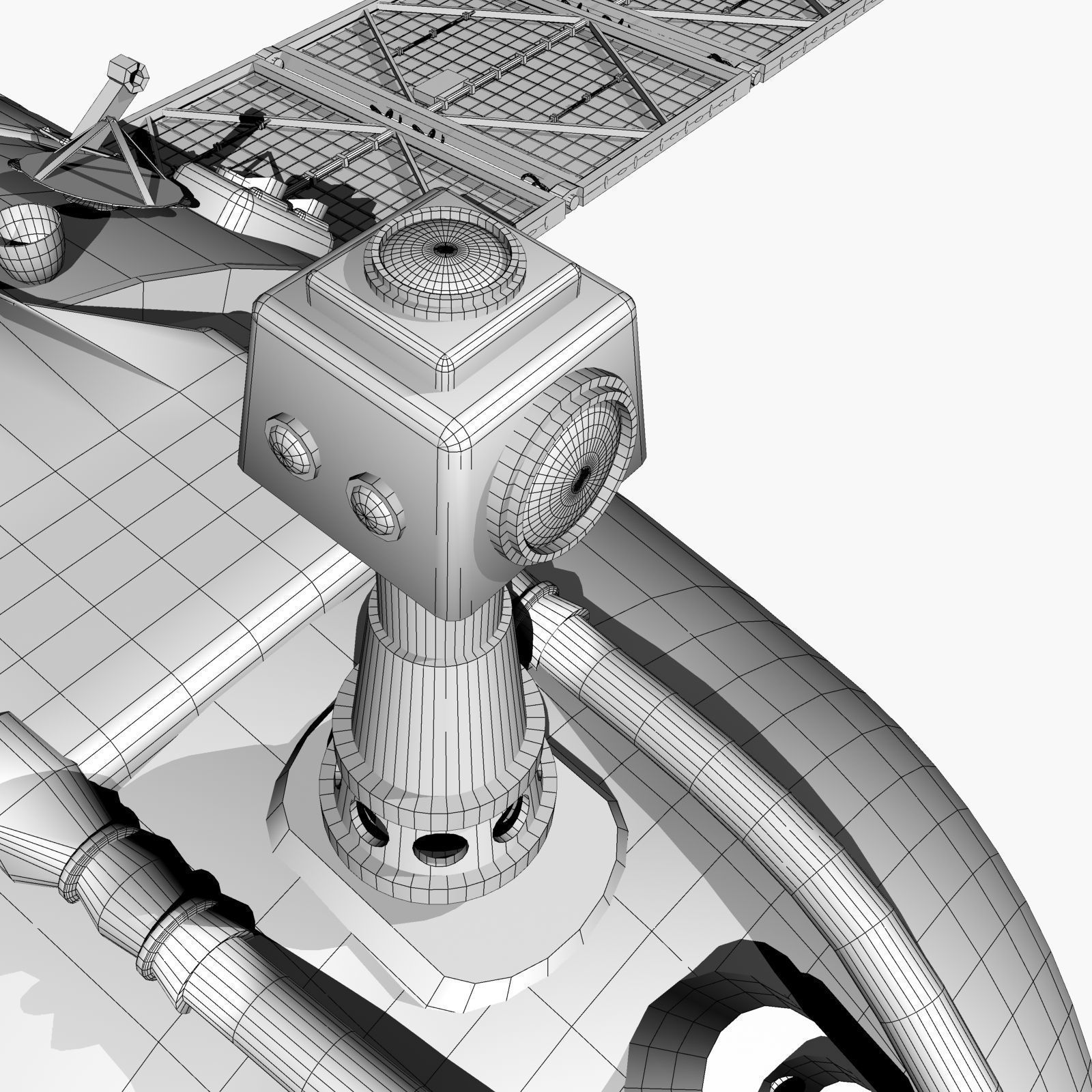 Spaceship Soyuz TMA 3D model_14