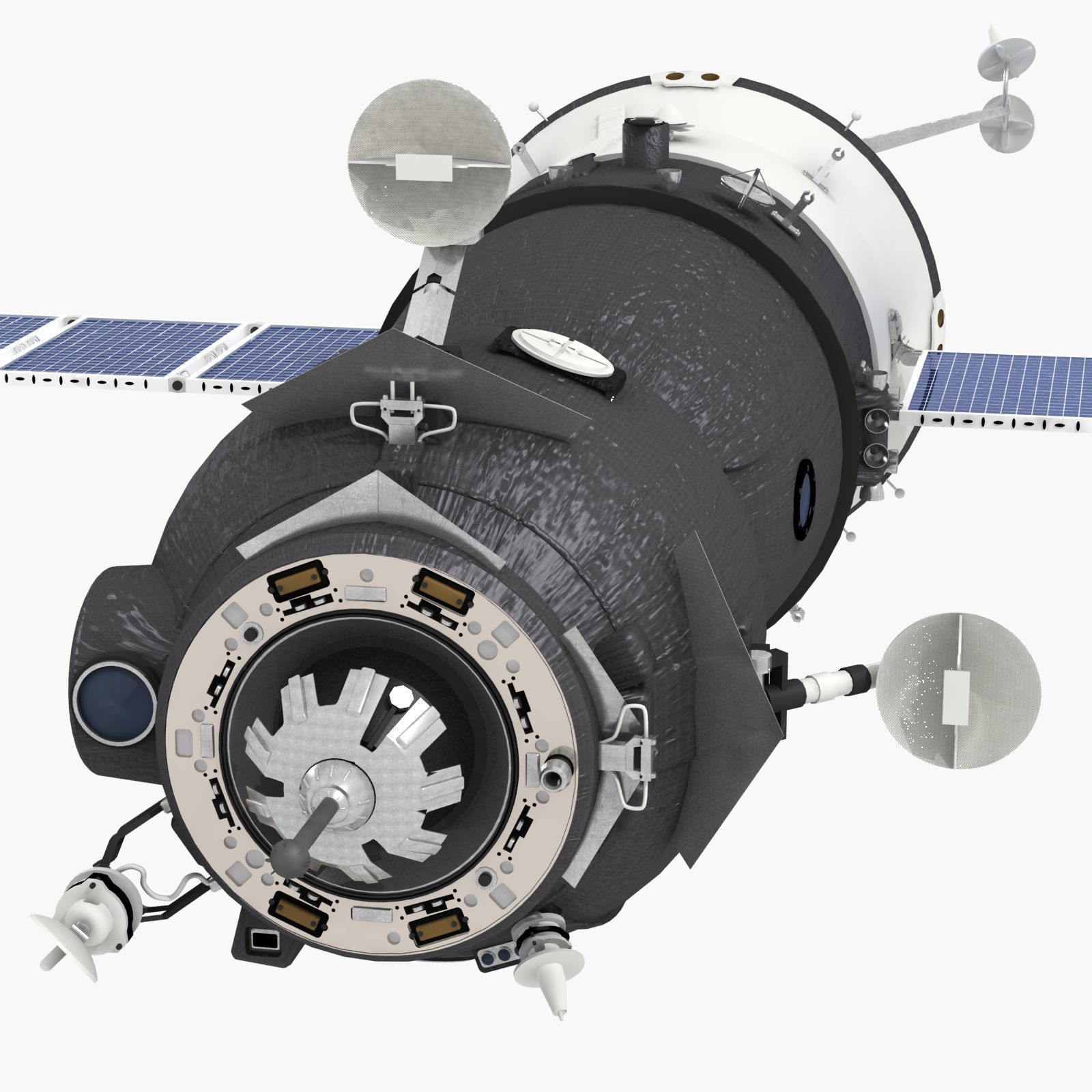 Spaceship Soyuz TMA 3D model_8