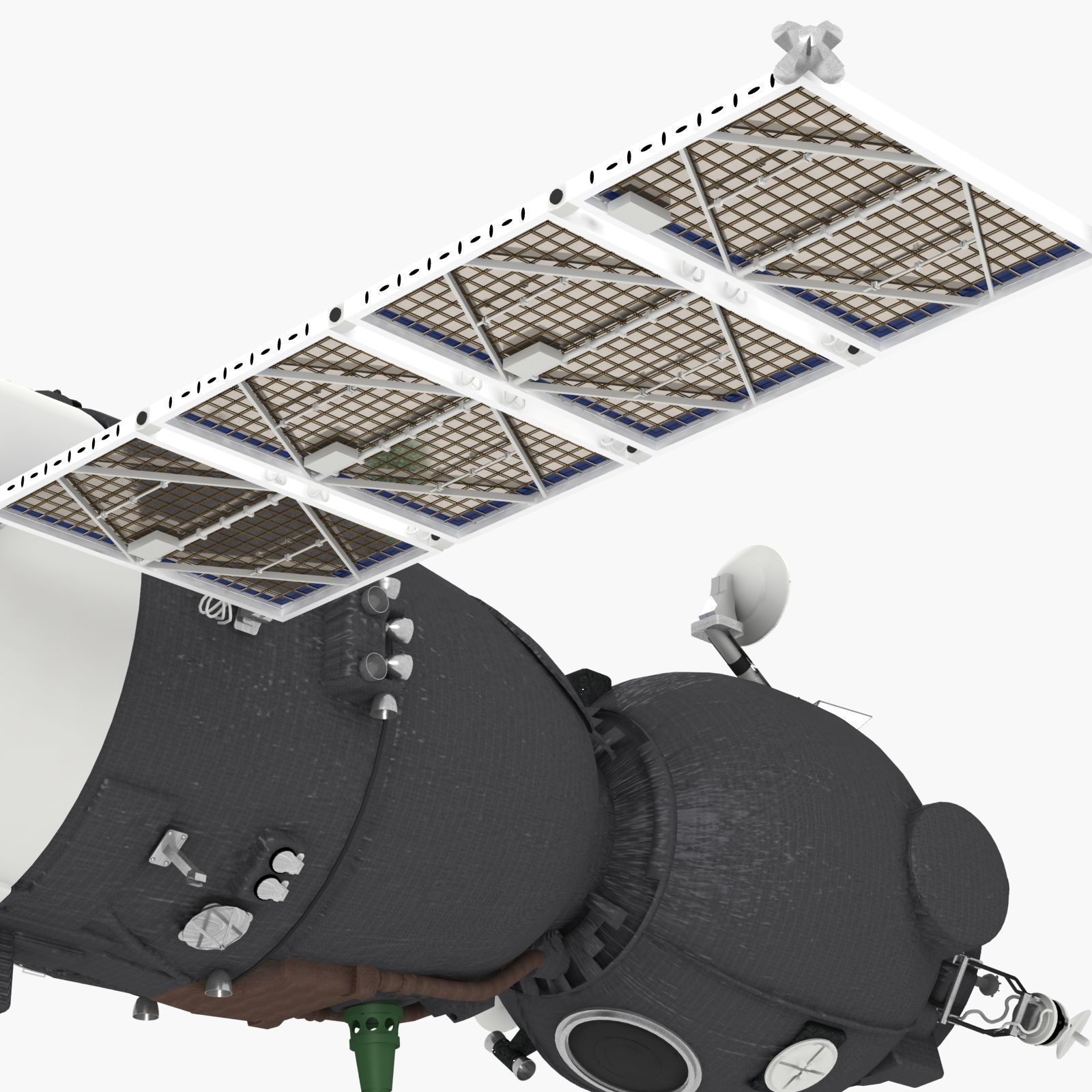 Spaceship Soyuz TMA 3D model_6