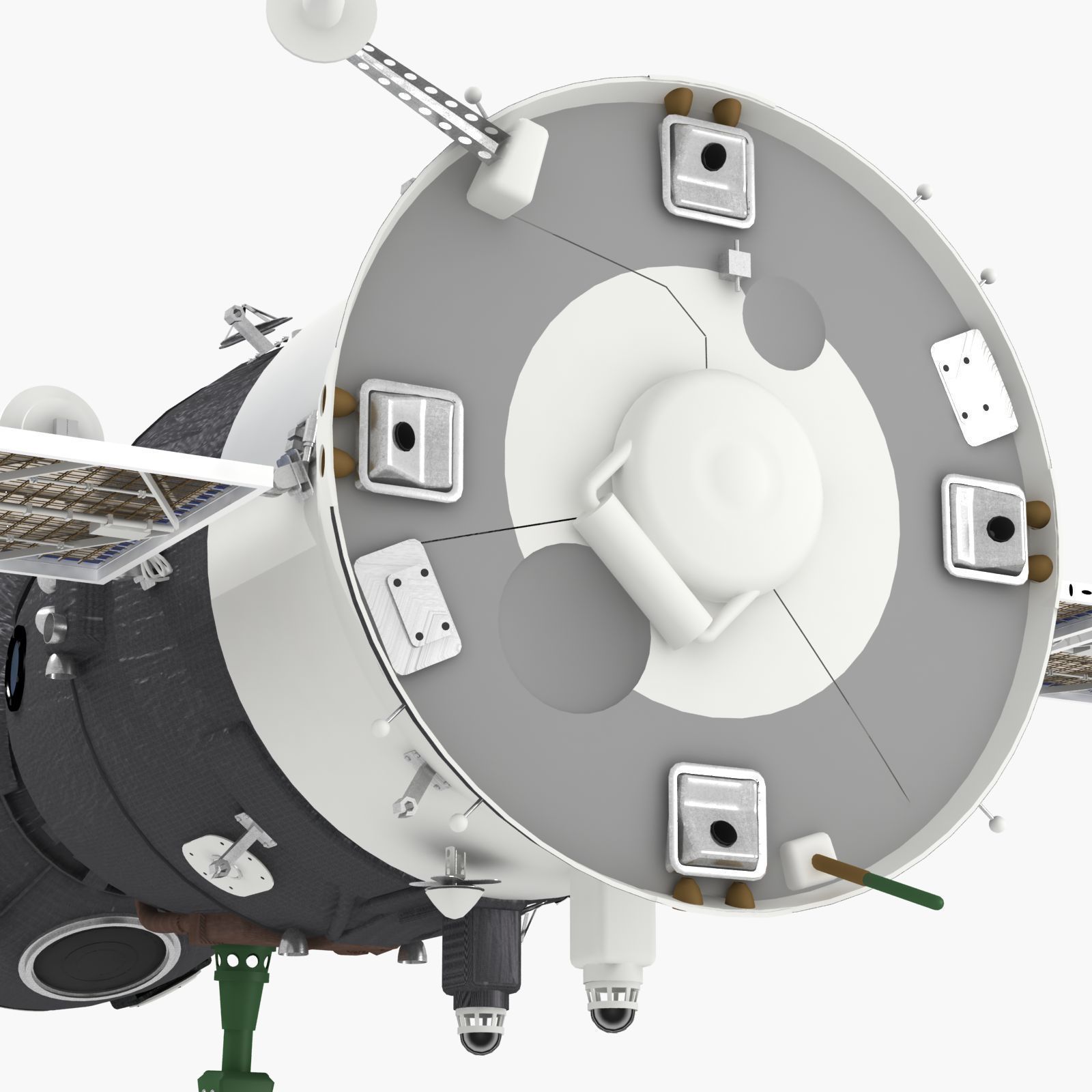 Spaceship Soyuz TMA 3D model_7